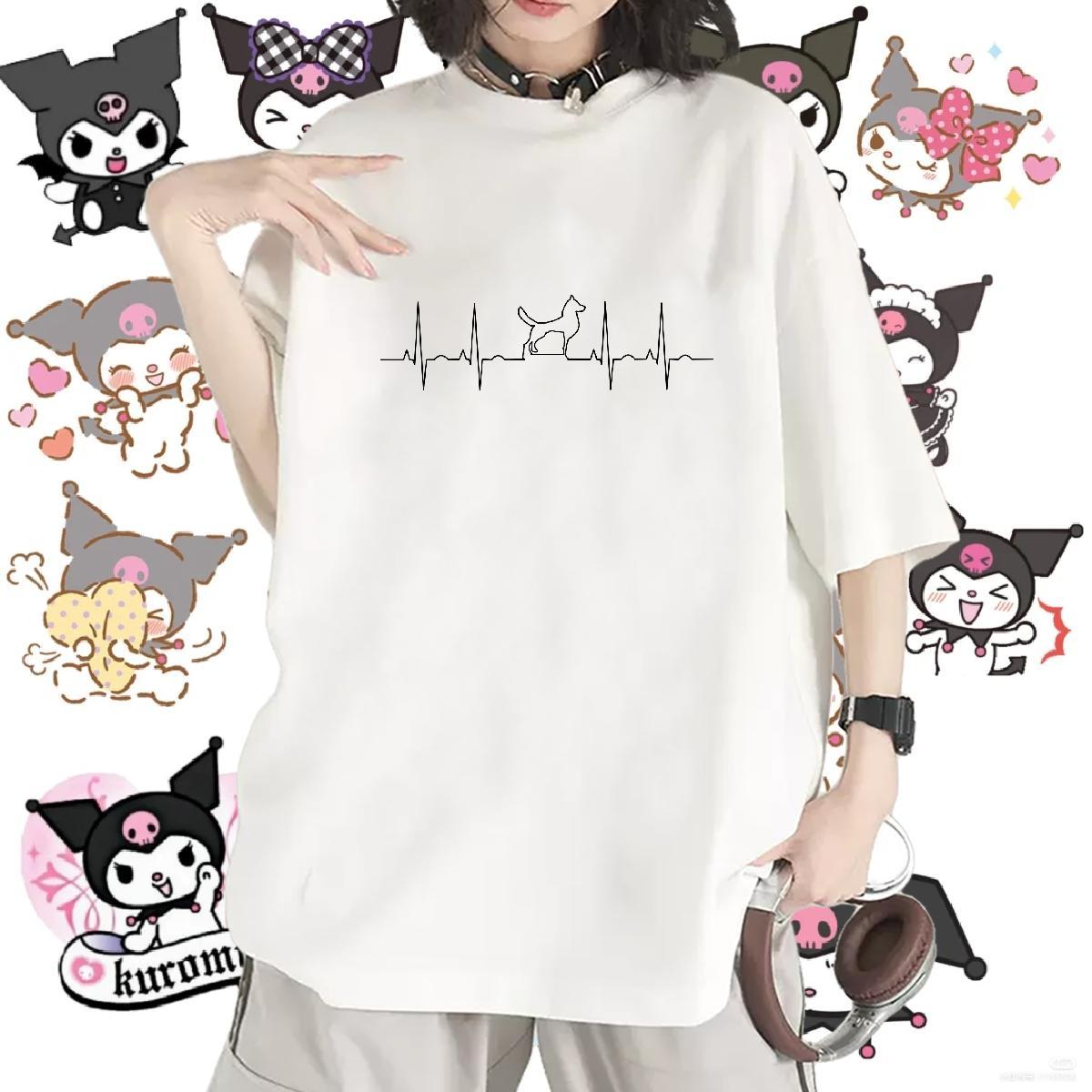 Custom Women T Shirts Breathable Short Sleeve 100% Cotton 230g Womens Tshirts Graphic dog Casual Beach High quality Tops Tees
