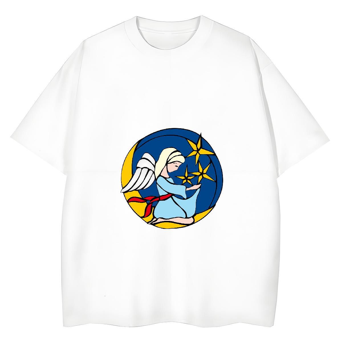 Designer Nice Womens Tshirts 230g Cotton icon Sports Street Wear T shirt Breathable DIY Printed Clothings