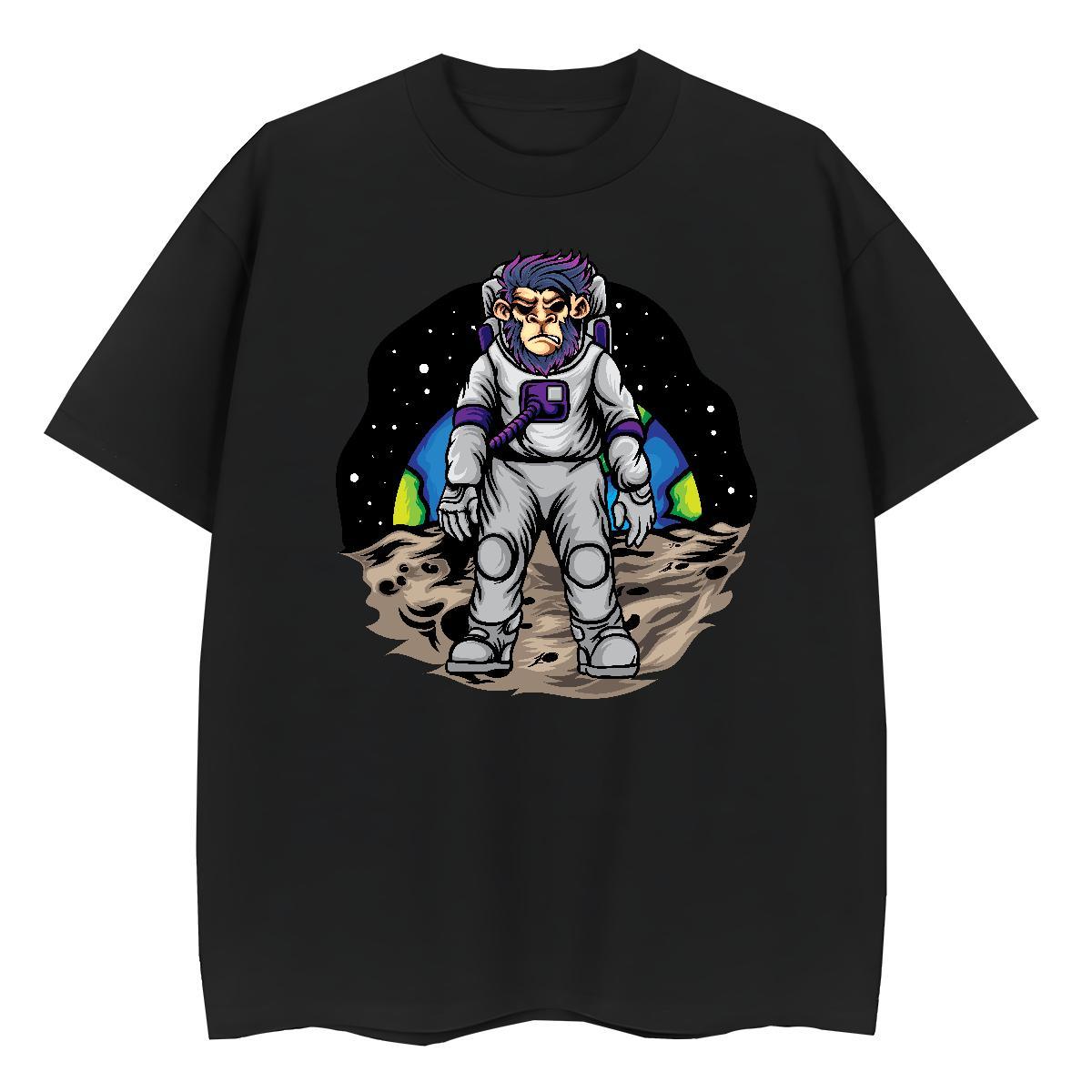 Wholesale Lady T shirt 230g Cotton universe Casual Women T Shirts Short Sleeve O-Neck Cartoon Anime Tshirts