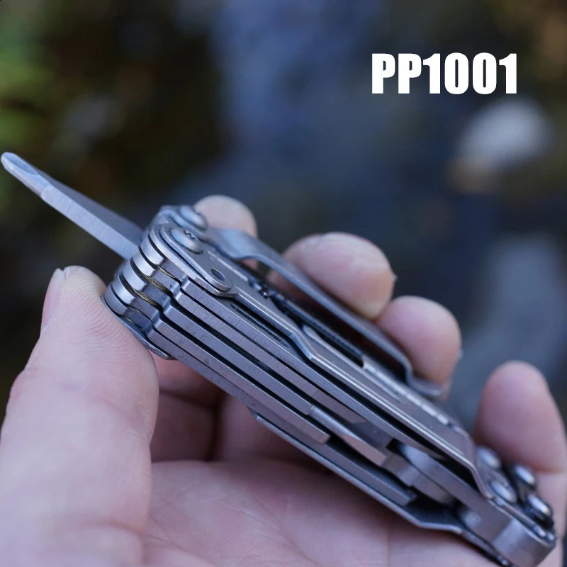 PP1001 Folding Multifunctional Combination Tool Pliers EDC Outdoor Equipment Small Tools 240820