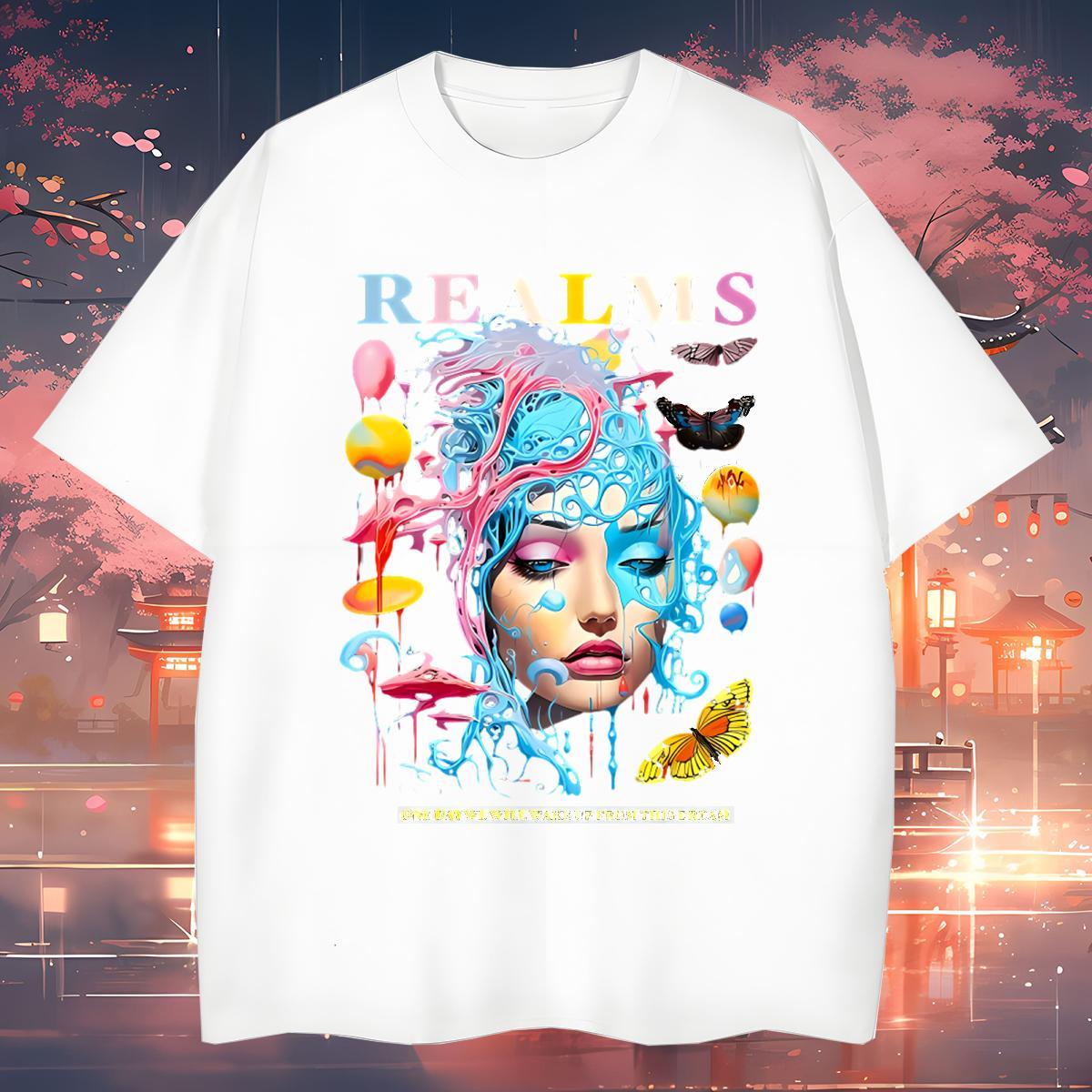 Brand women T-Shirts for Men Street Wear Men Tees 100% Cotton 230g New Arrival Pure Cotton Custom Printing Clothings