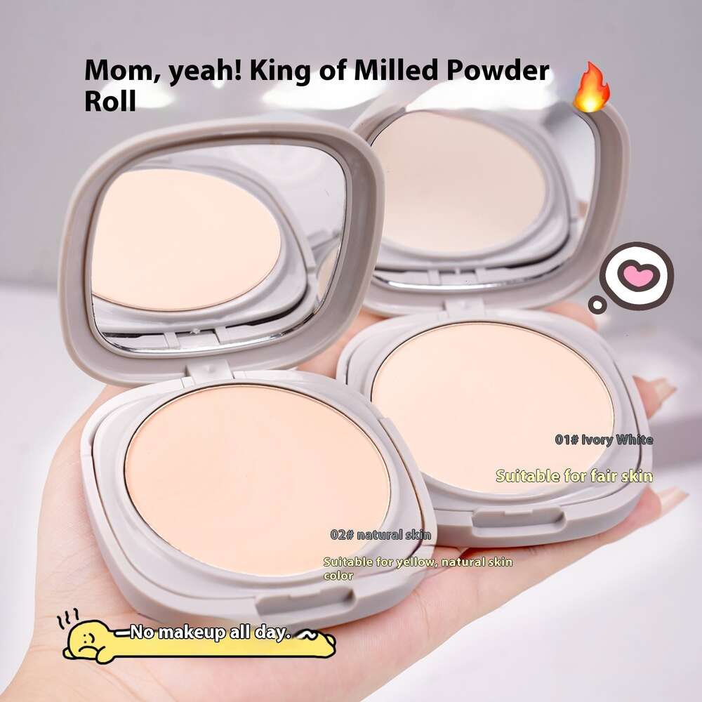 Non Sticking Cosmetic Essential from JONBOS: Dual Texture Foundation + Concealer in One Versatile Compact