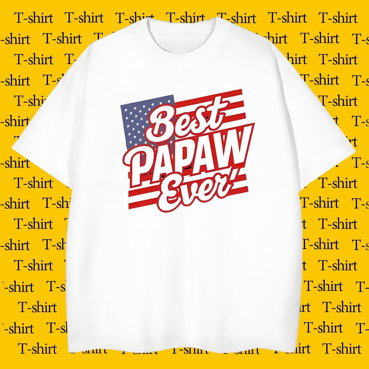 Classic Tshirts Daily Wear 230g 100% Cotton White Plus Size Breathable Crew Neck letter T-Shirts Factory Direct Tops