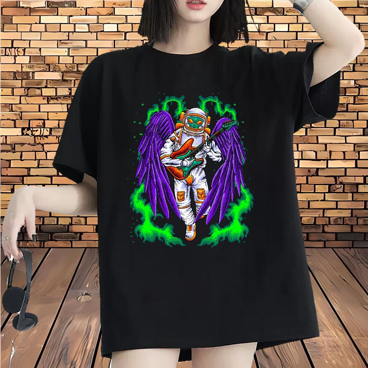 Designer Nice Unisex Tshirts 230g Pure Cotton universe Outdoor T Shirt For Woman Breathable DIY Anime Tees