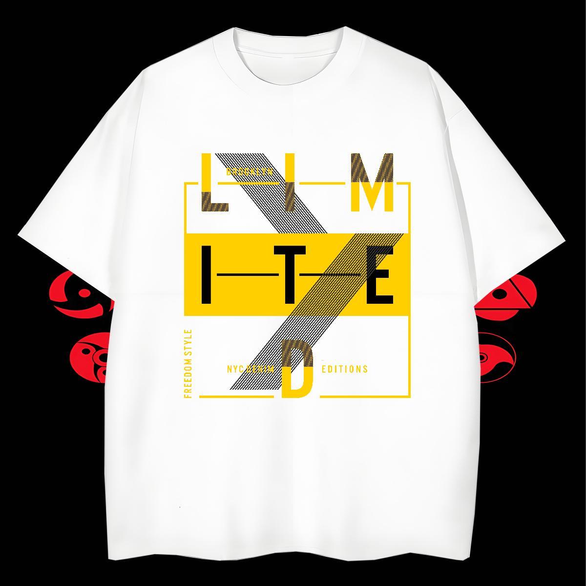 Classic Tshirt for Man Woman Casual Daily Wear 100% Cotton 230g Custom Print Plus Size O-Neck Short Sleeve letter T-Shirts 2024 Tops Shirt