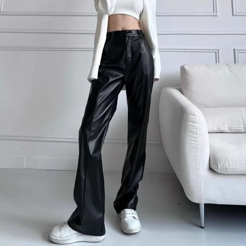 In Woman Trousers Autumn Winter Pants for Women Slacks Casual One Size Elastic Xxl G Harajuku Y2k Streetwear High Quality 240821