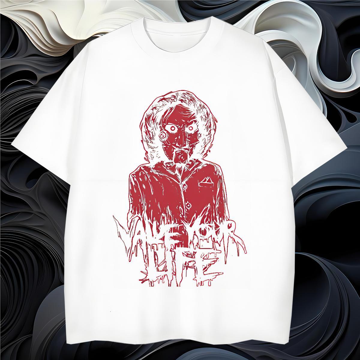 Fashion Designer Sports Casual Couples T Shirts skull Short Sleeve Soft 230g 100% Cotton T Shirts Men Comfortable Custom Printed Tees