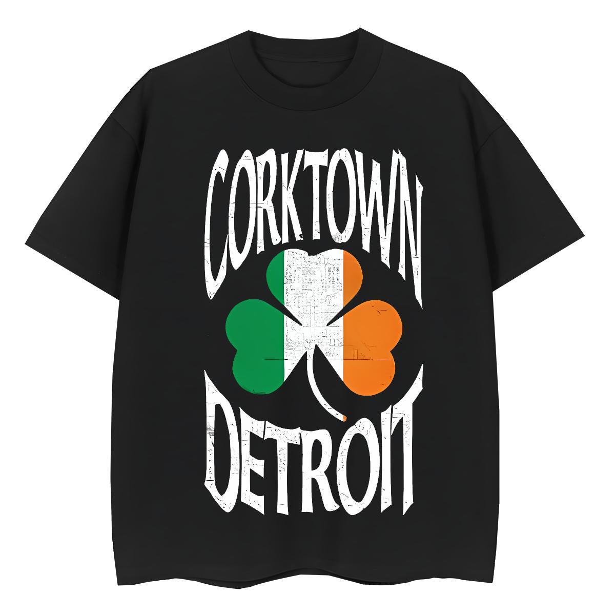 Nice Woman Tshirt 230g 100% Cotton clover Casual Beach Womens T Shirts Breathable Short Sleeve Cartoon Anime Tops Shirt