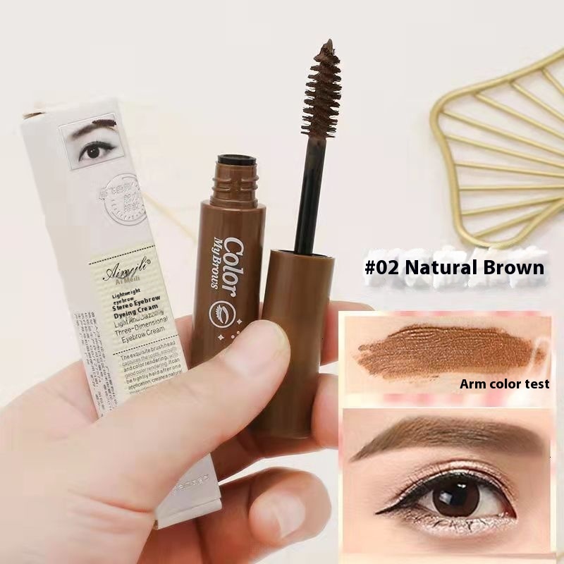 Women's Essential Aimeeli Brow Ink Cream - Non-Smudged, Weatherproof, Light Brown Color with Stay Power