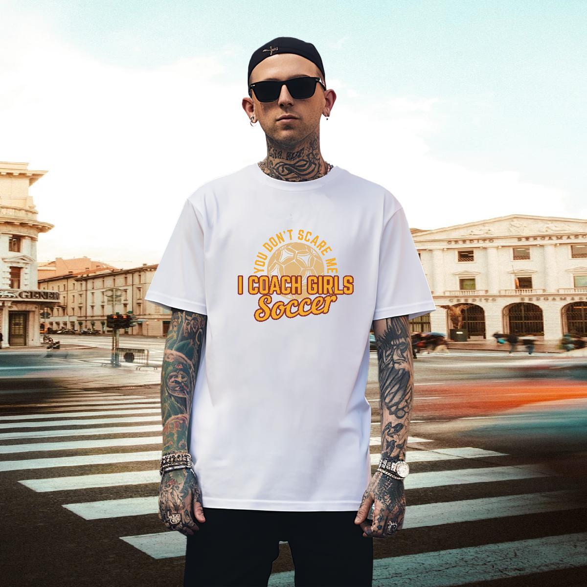 Unisex Men Tshirts Casual Daily Wear 100% Cotton 230g Graphic Breathable Short Sleeve soccer Men T Shirts Custom Clothings