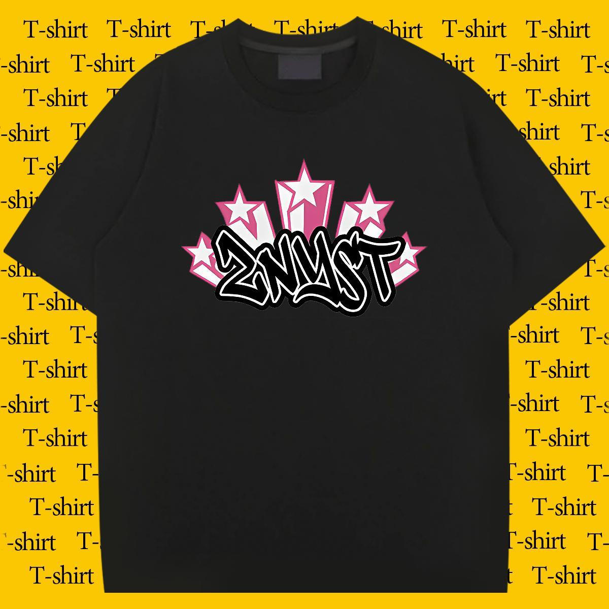 Classic Mens Tshirts Spring Summer 230g Cotton Graphic Crew Neck letter Mens T Shirts Fashion Tees