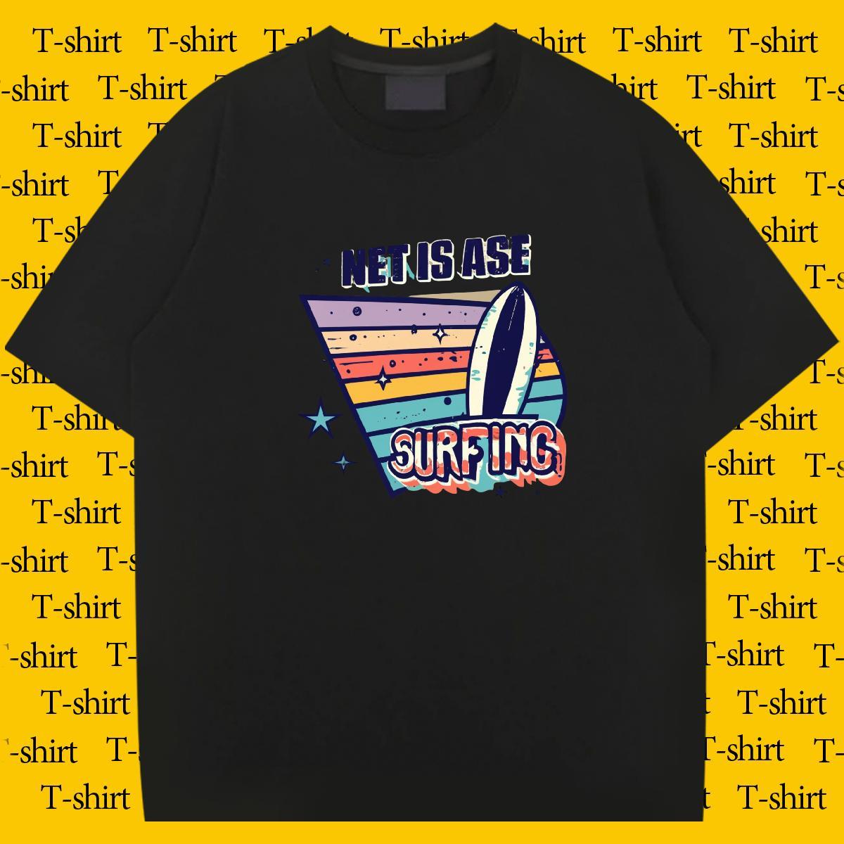 Comfortable Couples T Shirts Sport 230g Pure Cotton Customized Print Breathable Crew Neck beach T Shirts Men Fashion Casual Clothes