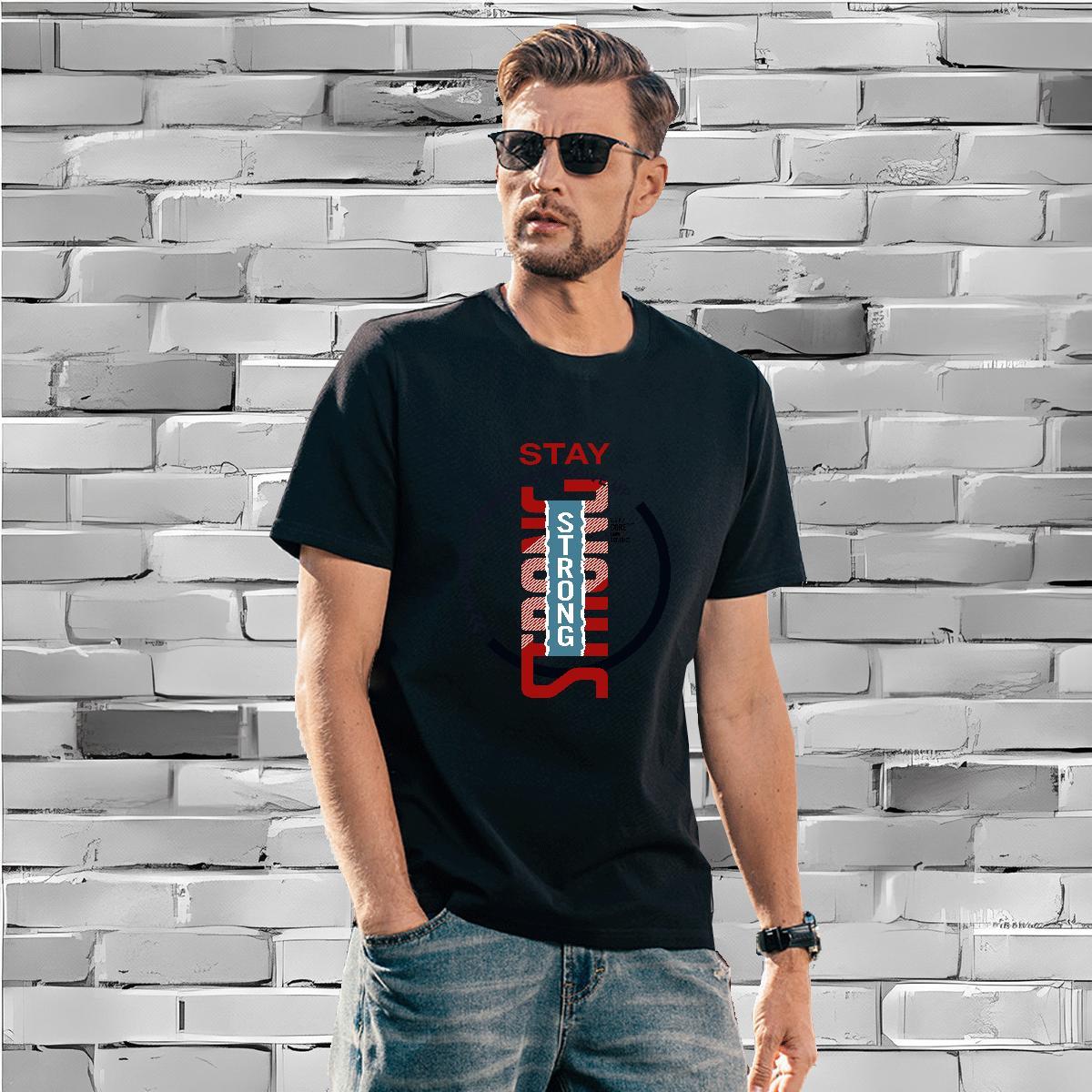 DIY Hip Hop Men Tops Tees strong Breathable Crew Neck 230g 100% Cotton Men T Shirts Cool DIY Anime Clothes