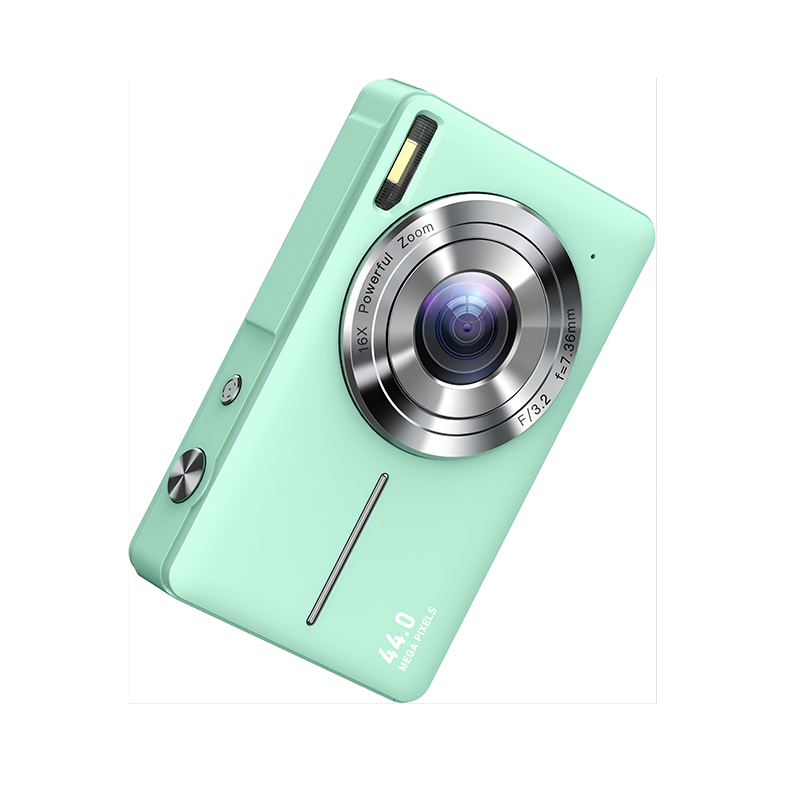 Portable FHD 1080P Kids Digital Camera for Photos and Video Recordings 16X Zoom Small Cameras with 44MP 2.4-inch Dsiplay Christmas Gift Kids Boys Girl