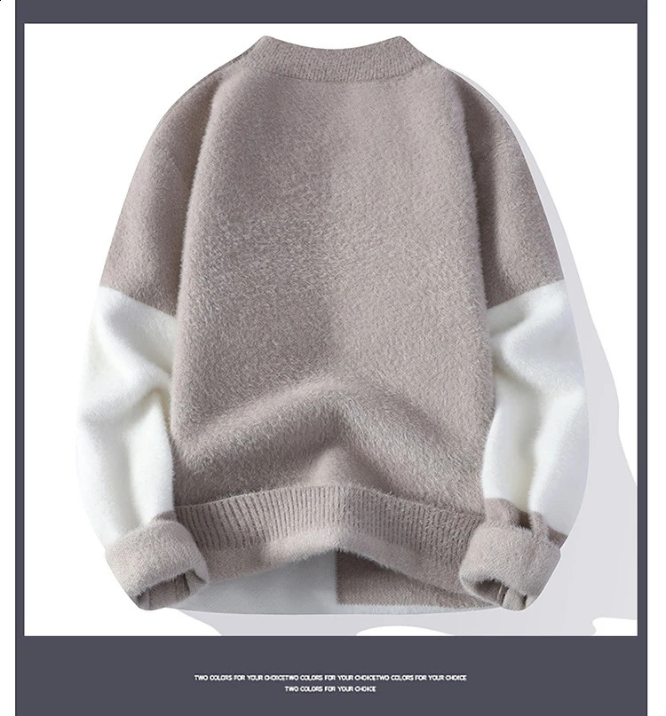 arrivals in High neck mens highquality sweaters for winter autumn fashion and floral 240821
