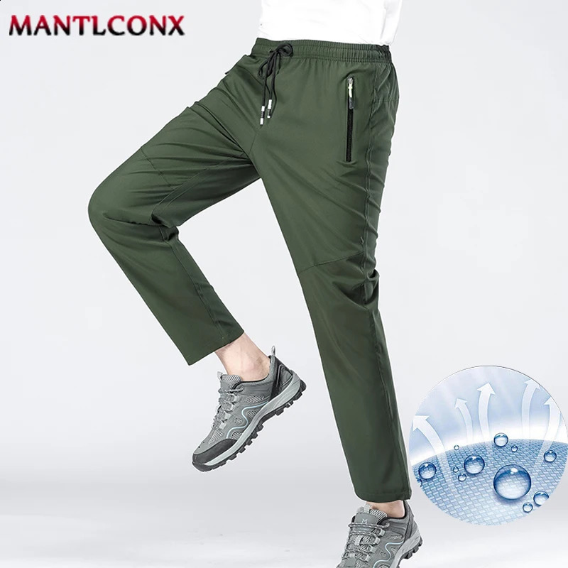 Summer Gym Fitness Quick Dry Mens Pants Breathable Work Wear Trousers Large Size 5XL Casual Climbing Hiking Joggers Sweatpants 240822