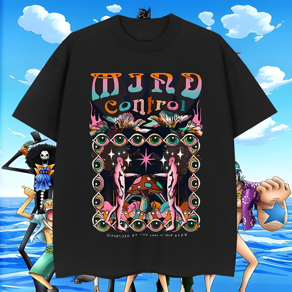 Designer Tshirt for Man Woman Street 100% Cotton 230g Oversized Breathable Crew Neck eyes T shirt 2024 DIY Tee Shirt