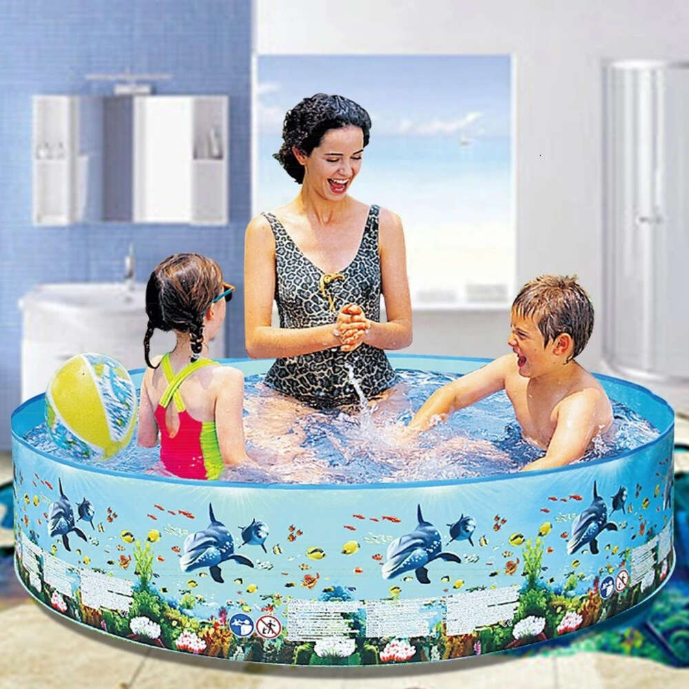 Play Non-Iatable Collapsible Large Outdoor Round Family Pool Pet Products Removable Pools