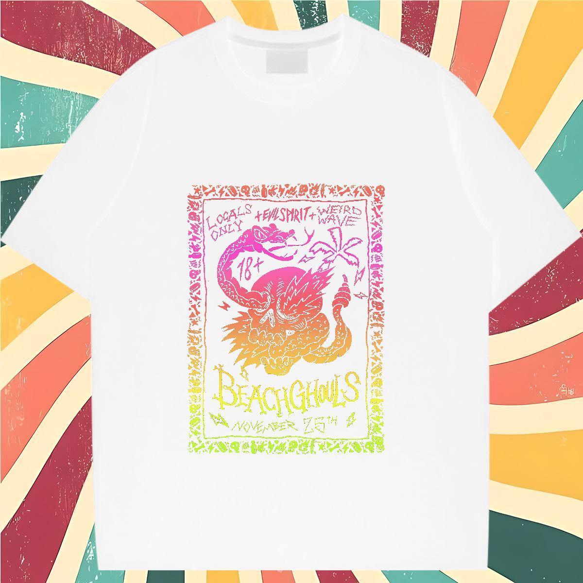 Stylist Woman T Shirts Breathable Soft 230g Pure Cotton Tshirt for Man Woman DIY Anime Printed snake Sports Street Wear Comfortable Tops Tees