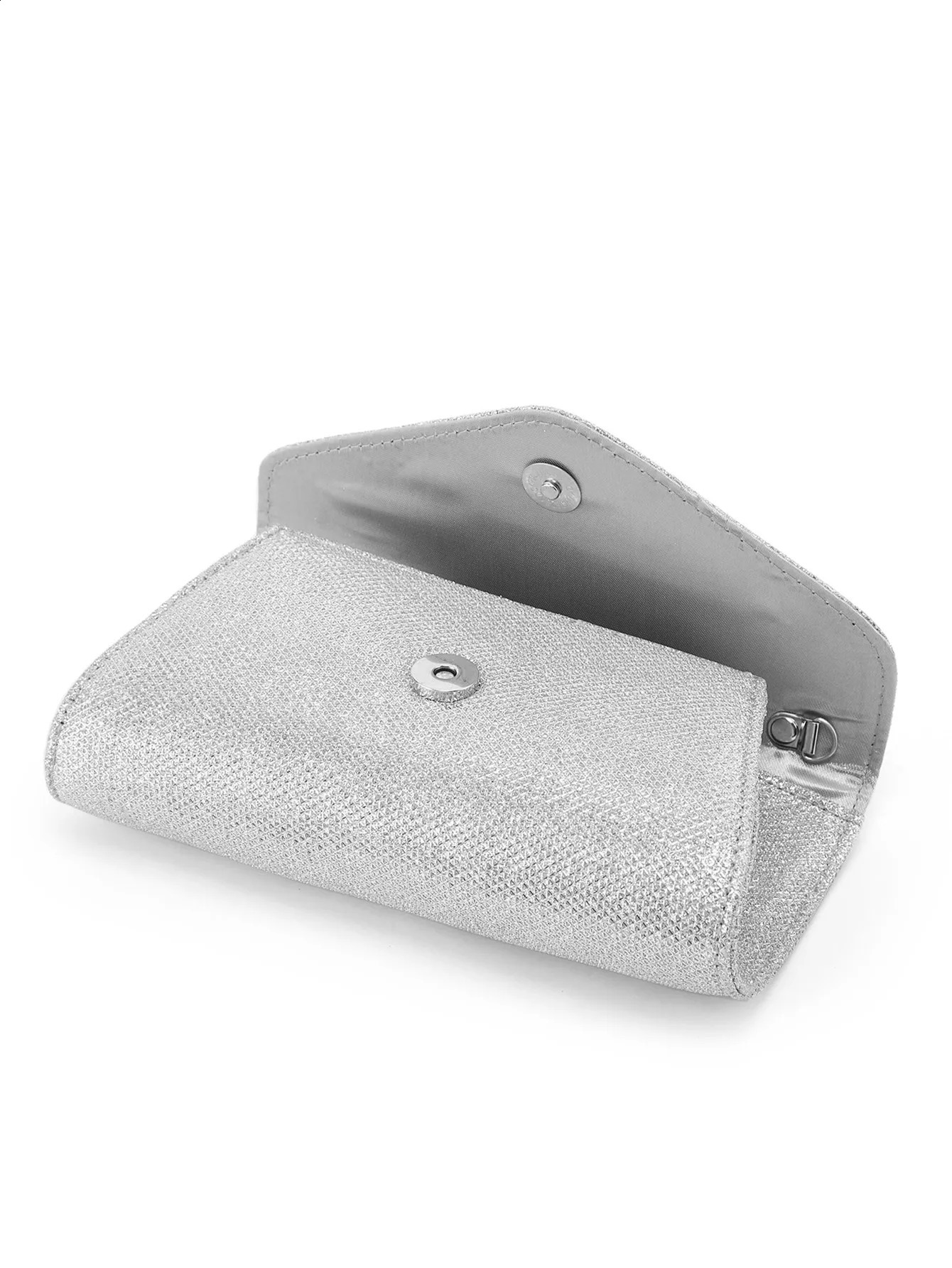 Banquet Bag Cross border Handmade Fashion Flash Material Handheld Underarm Crossbody 240821ZYl