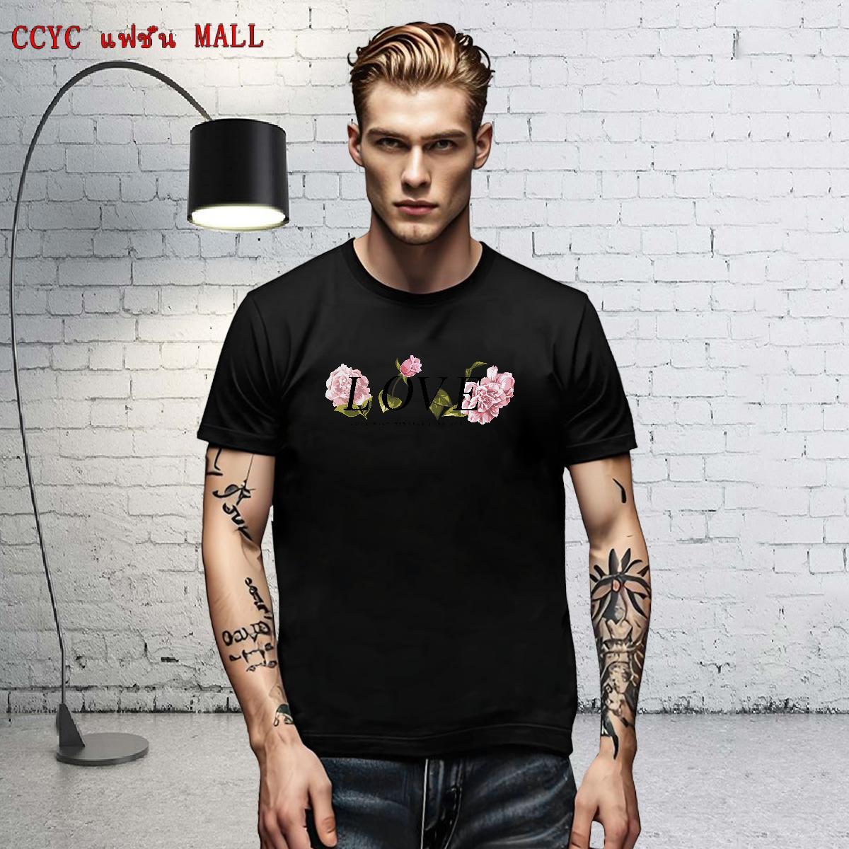 Classic Tshirts Daily Outfit 230g Pure Cotton Custom Anime Crew Neck letter Man T Shirts Designer Tops Tees
