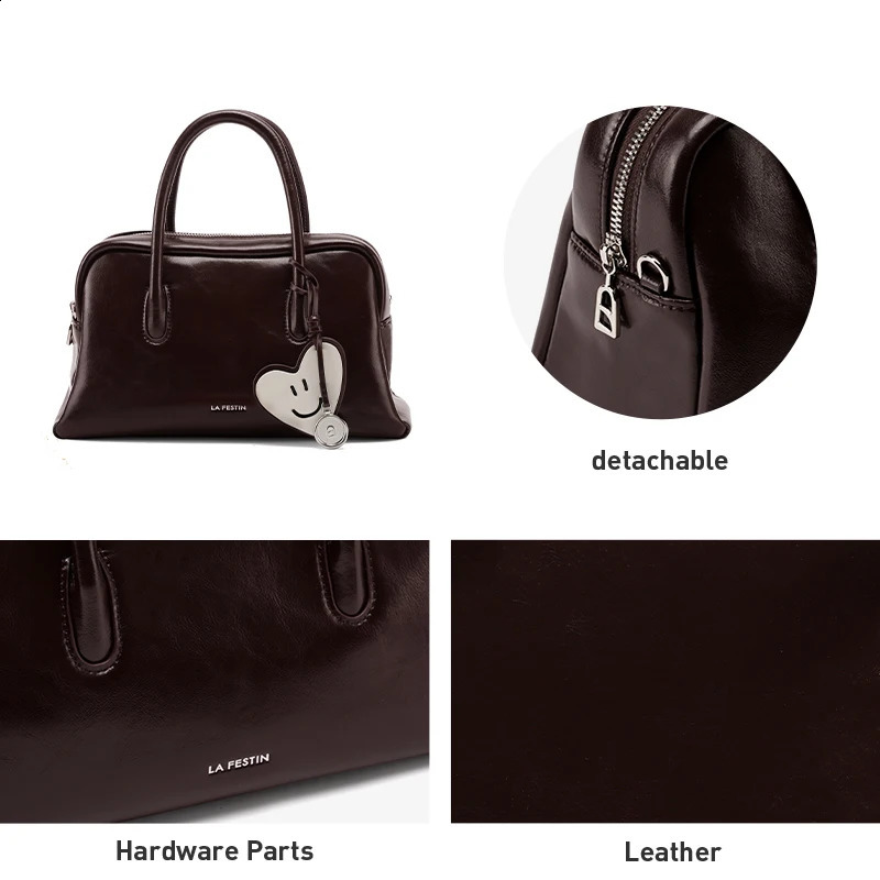 LA FESTIN Original Handbag Womens y ner Shoulder Bag Large Capacity Cross Body M 240821