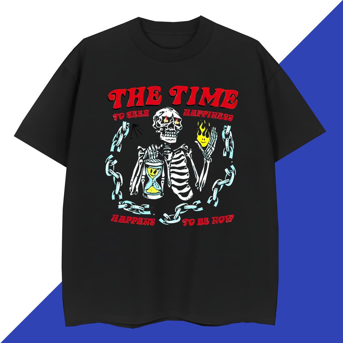 Cool Design Men Tees Sports Casual 230g Pure Cotton Custom Printing Breathable Crew Neck skull T-Shirts Fashion New Polos