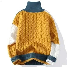 Autumn and Winter style Thicken Warm Sweaters Mens Fashion Casual Loose Comfortable High Quality Large Size Sweater 240821