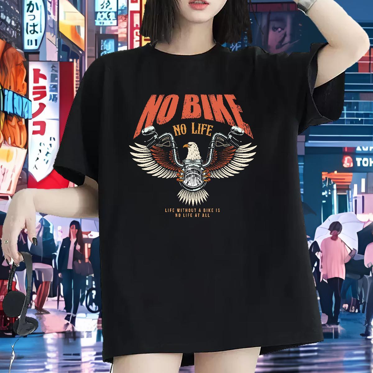 Designer T-Shirts for Women Breathable Short Sleeve 230g 100% Cotton Women Tshirts Skull cool Casual Nice Wear