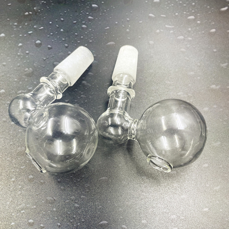 35mm ball Glass Oil Burner pipe 10mm 14mm 18mm Female Male thick glass water pipes for water bong