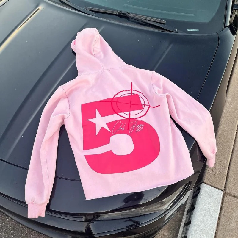 Foam Print Vintage Hoodies Women Clothes Street Fashion Hip Hop Washed Distressed Sweatshirt Hoodie Woman Clothing Tops 240822