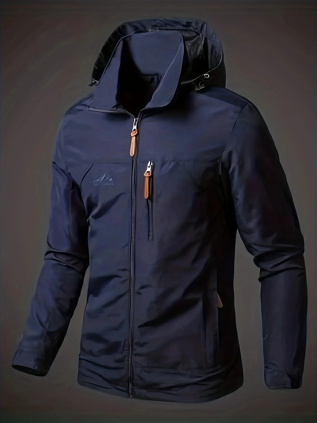 Waterproof mens windproof jacket Parkas winter sportswear lightweight with zipper 240822