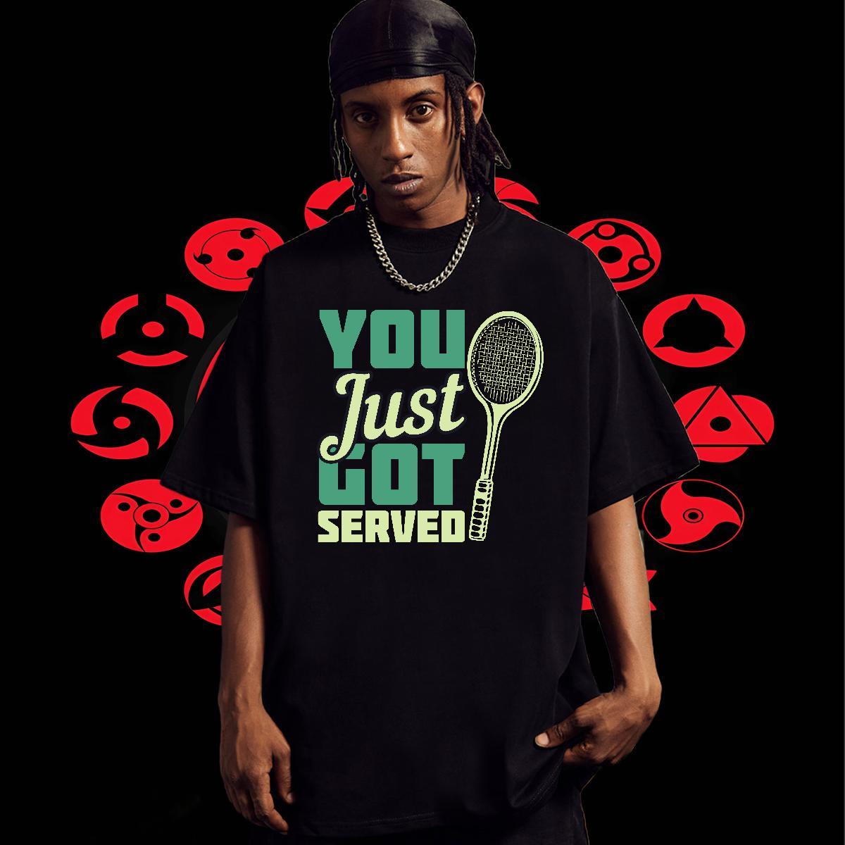 Popular Men Tshirts Street Wear 230g 100% Cotton Cartoon Printing L-4XL Short Sleeve Soft tennis T-Shirts for Men Stylist Tops Shirt