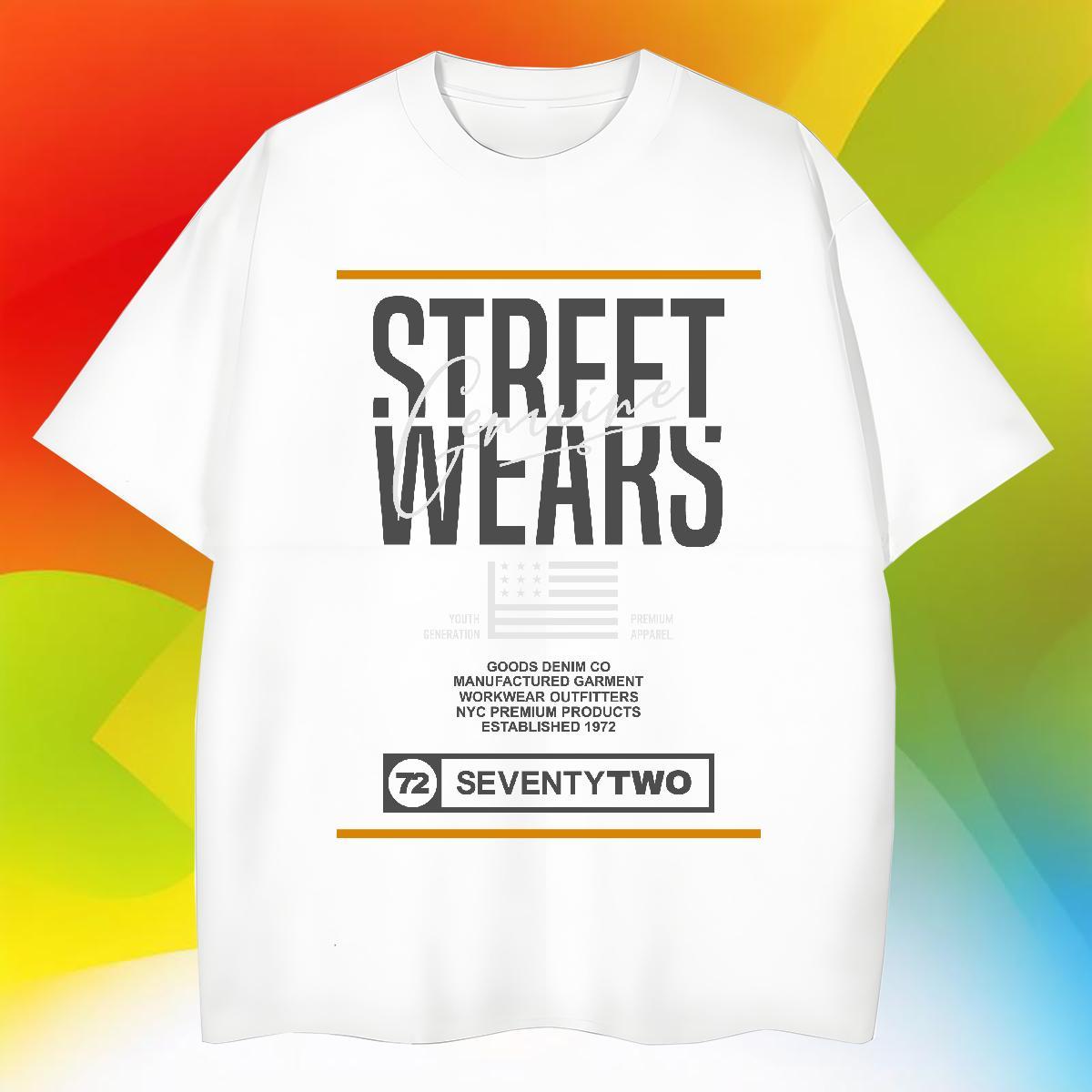 Brand Tshirt for Man Woman Sports Casual 230g Cotton Plus Size Custom Crew Neck Breathable letter T-Shirts for Men Casual New Wear