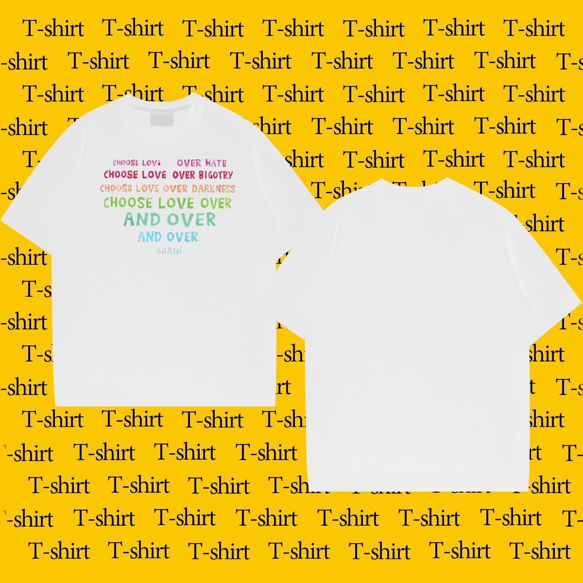 Cool Men Tshirts Daily Outfit 230g Cotton Custom Anime Breathable Crew Neck letter T-Shirts for Men Brand Tees Shirts
