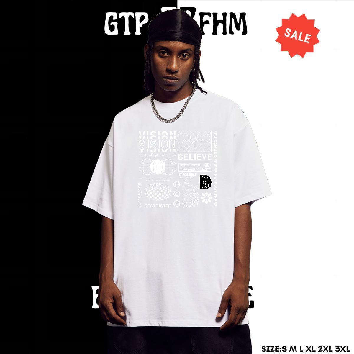 Soft Men Tees Street Wear 230g Pure Cotton Floral Print Breathable Short Sleeve letter T Shirt For Man 2024 Summer Clothes