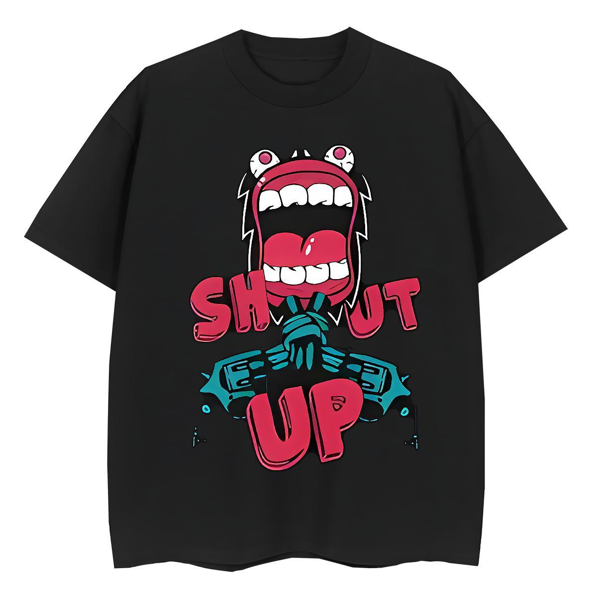 Wholesale Lady T shirt 230g 100% Cotton letter Outdoor T-Shirts for Women Crew Neck Customized Print Tops Tees