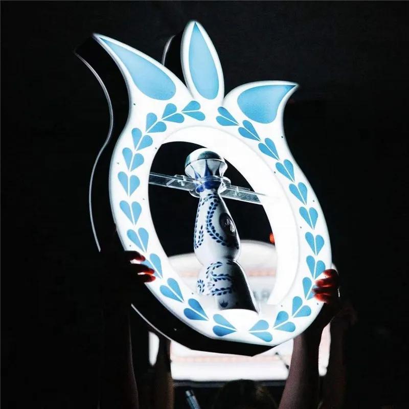 bottle decoration Custom Tools VIP disposable Bottle Presenter Champagne Wine Rack For Nightclubs KTV Bar Party Tequila pufgave