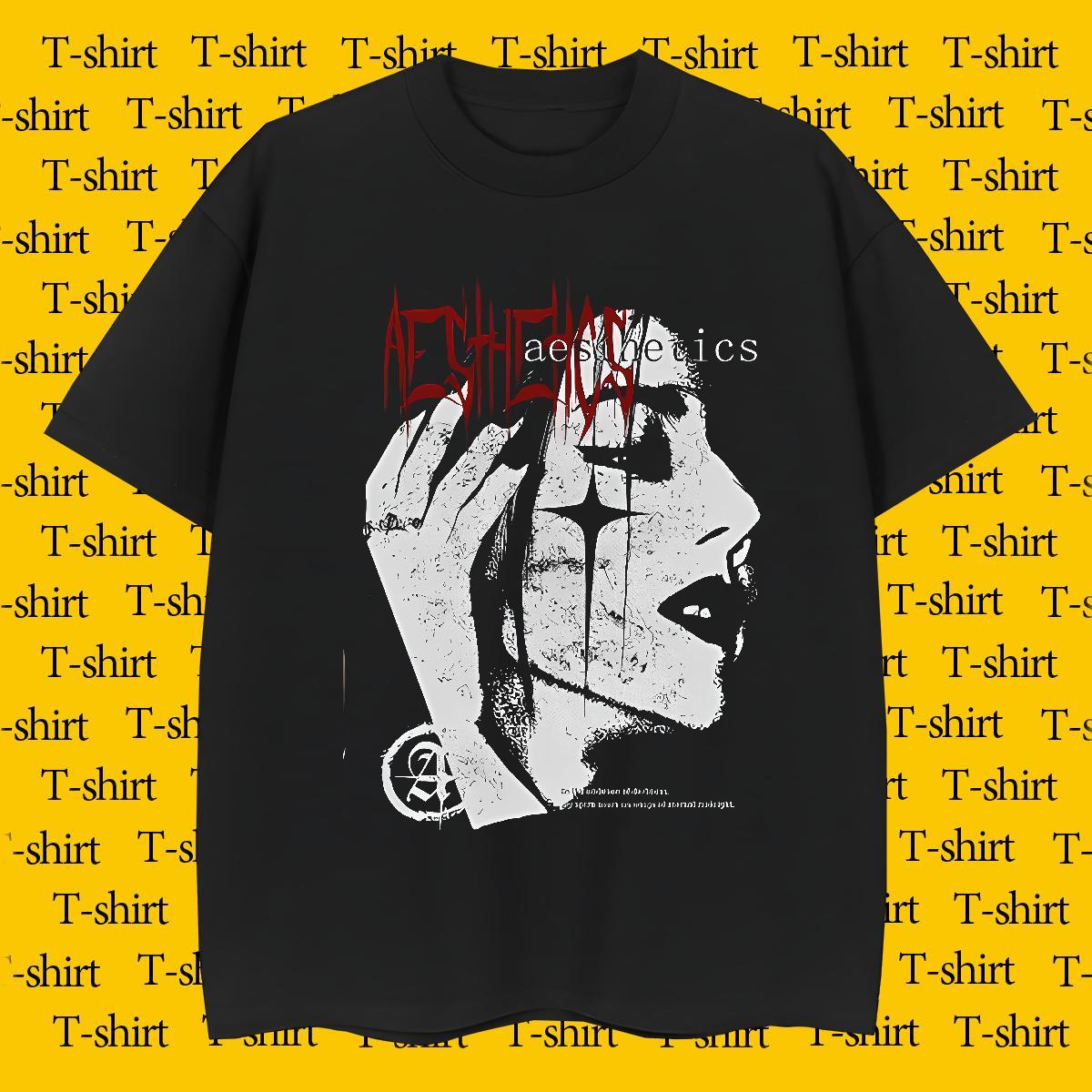 Unisex hand Men T Shirts Daily Outfit Tshirts 100% Cotton 230g DIY Customized Breathable Plus Size Custom Tops Shirt