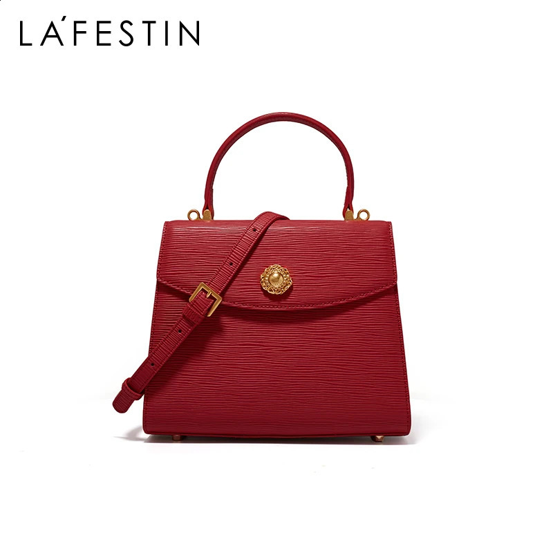 LA FESTIN ner Original Handbag Women Trendy Shoulder Messenger Fashion Retro Bag Female 240821