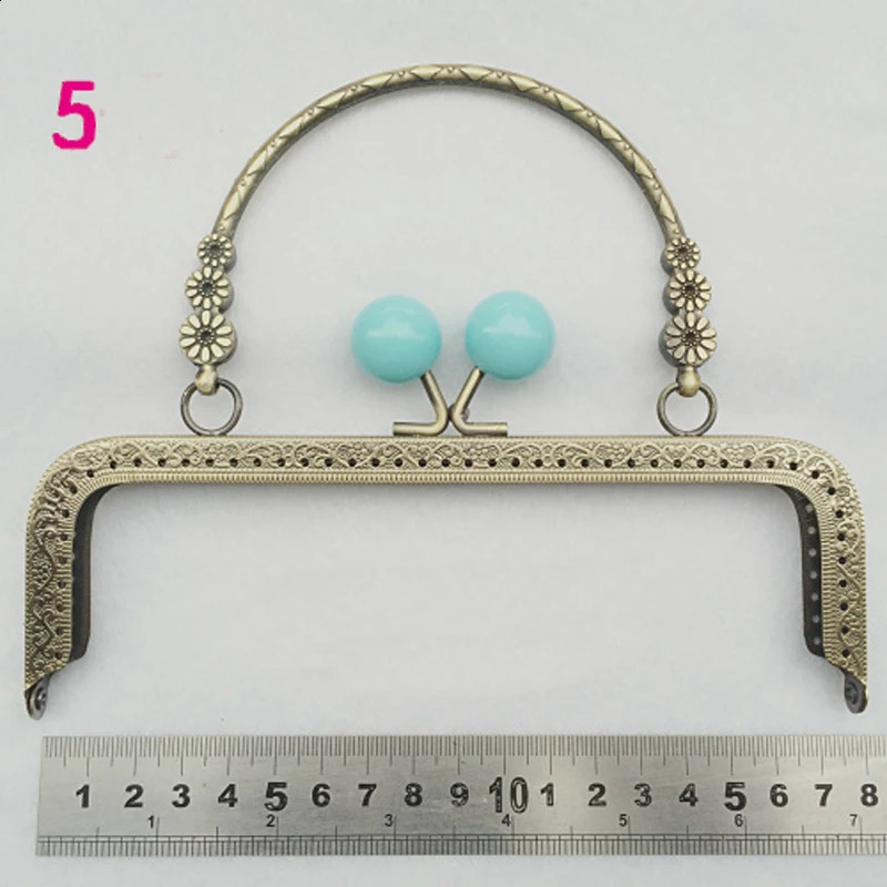 18cm candy ball color kiss button womens DIY wallet frame bag hardware accessories for making with woven frame 240821