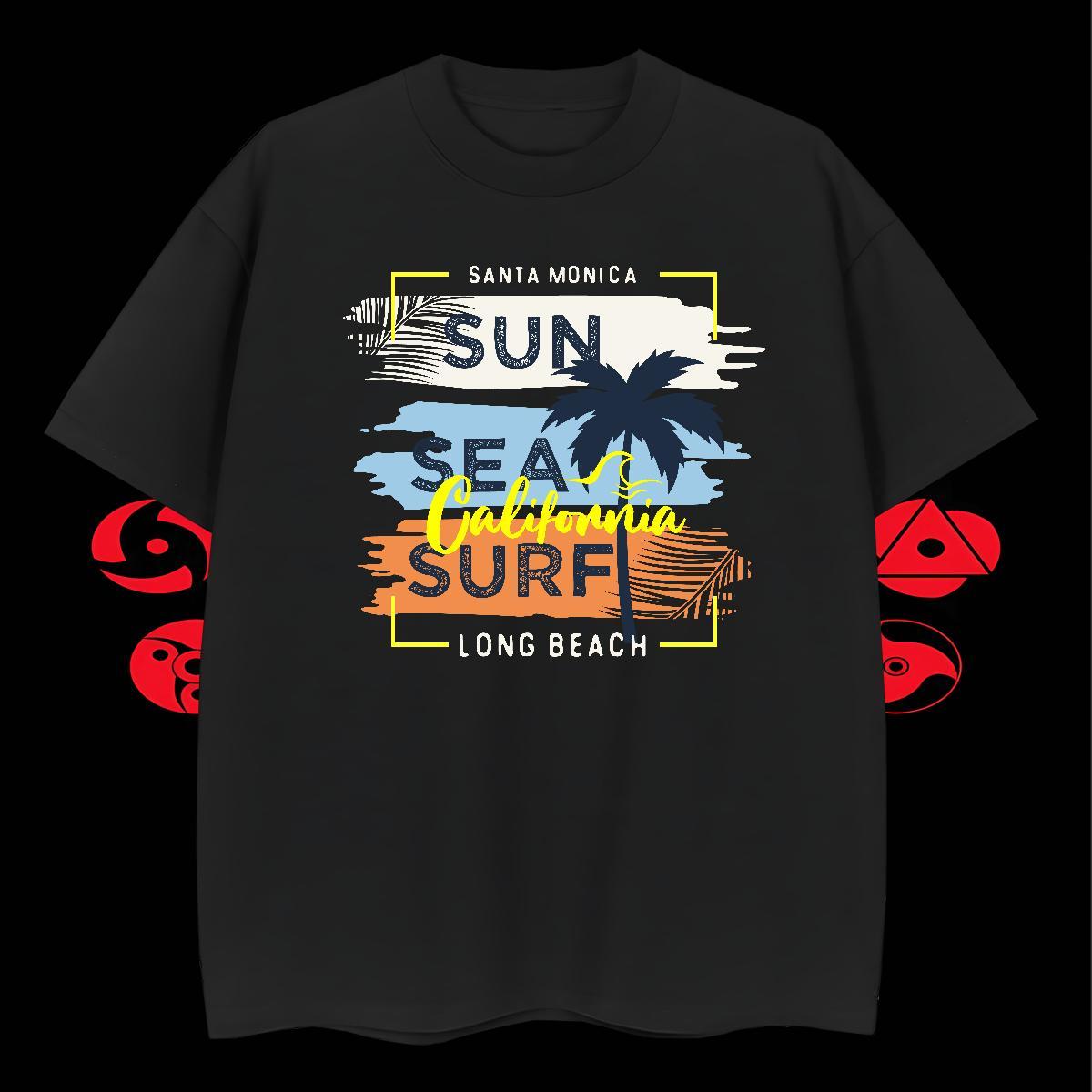 Cool Men Tops Tees Home Outdoor 230g 100% Cotton Custom Printing Breathable Short Sleeve tree T shirt Designer Fashion Tshirts