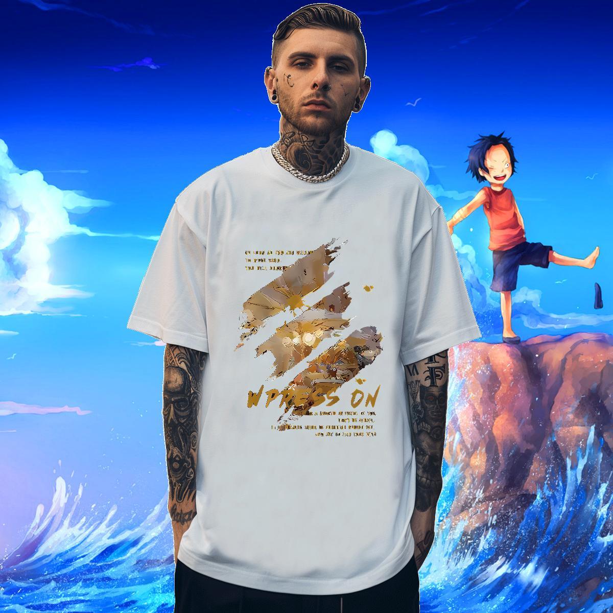 2024 New Tshirt for Man Woman 230g Cotton Home Outdoor painting Pure Cotton T-Shirts for Men Cool Cartoon Print Tops Tees