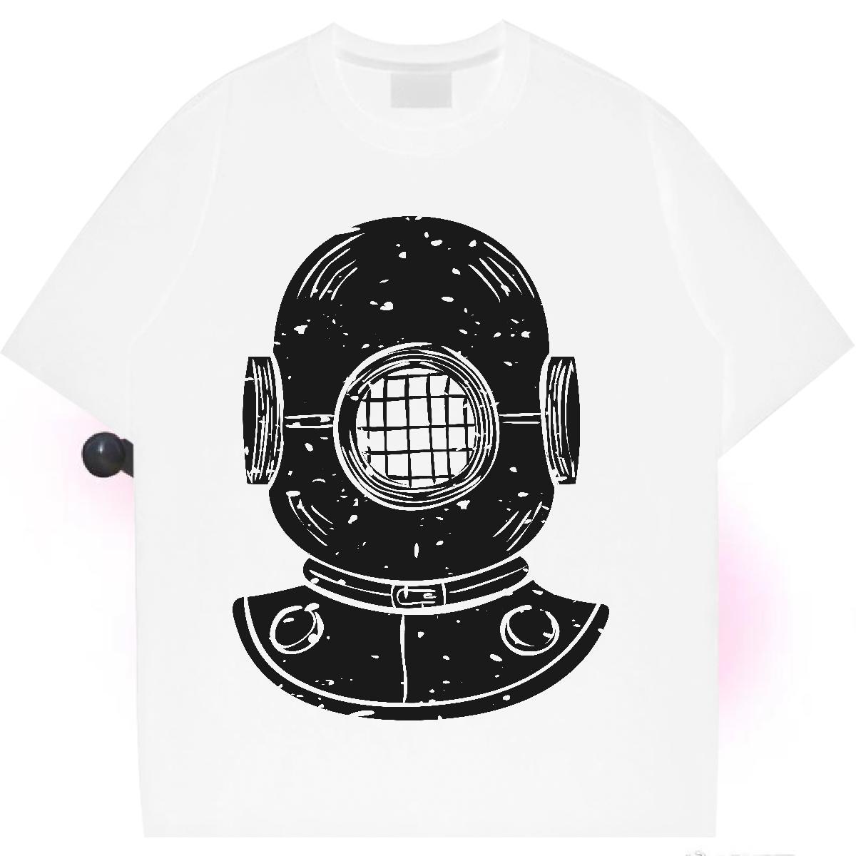 TOP Quality T-Shirts for Women O Neck Short Sleeves 230g Pure Cotton Tshirt for Man Woman DIY Anime Printed ET Summer Casual Unisex Tops