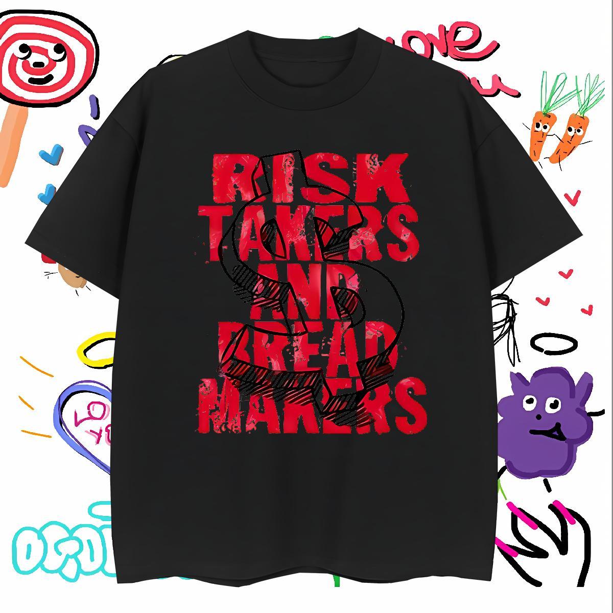 Popular money Men T Shirts Home Outdoor Tshirt for Man Woman 230g Pure Cotton Custom Short Sleeve Soft Black White Tees Shirts