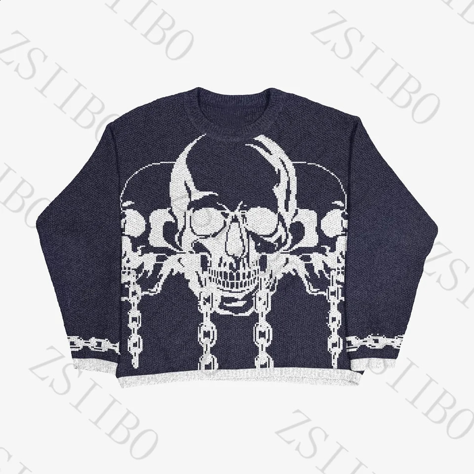 Traf y2k Womens Sweater Hoodie Long Sleeve Winter Retro Printed Pattern Hip Hop Clothing Oversized Back School Set 240821