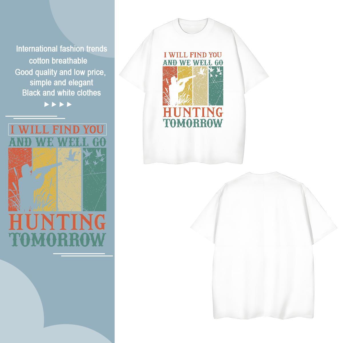 TOP Quality letter T Shirts Men Spring Summer Couples T Shirts 230g Pure Cotton DIY Short Sleeve O-Neck Oversized 4XL Tees