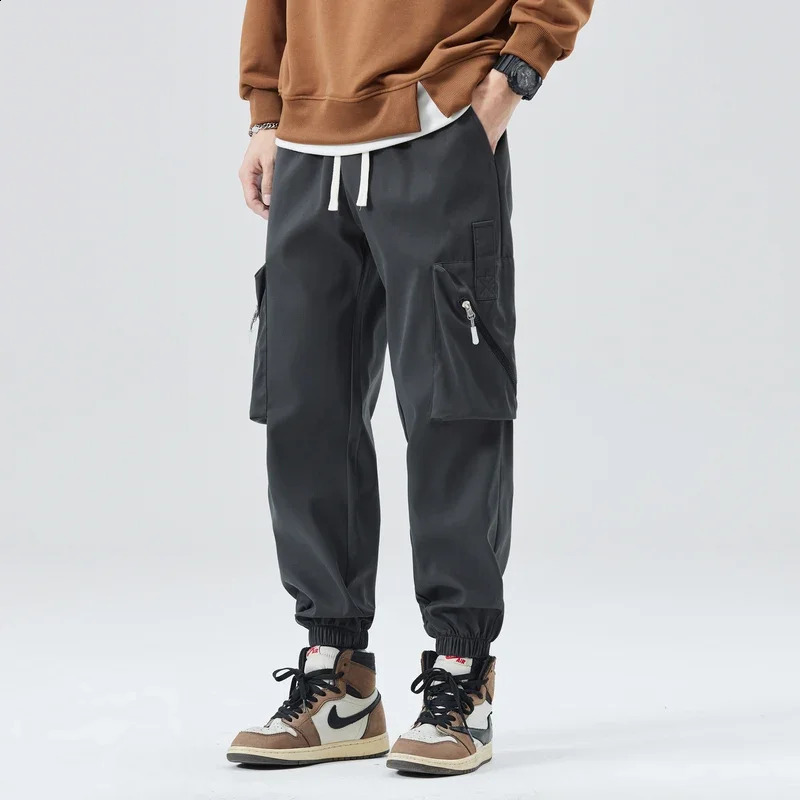 Cargo Pants For Men Big Pockets Military Pants Men Lightweight Ankle Length Stylish Pants 240822