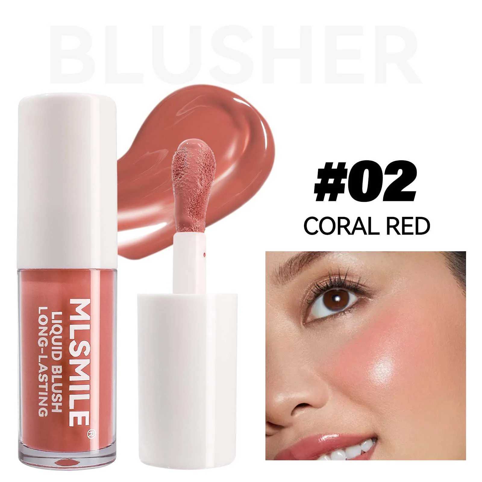 MLSMILE 6 color Liquid Matte Gloss B Multi-Function long-lasting BrighTening good temperam Contouring CreamXJ241225