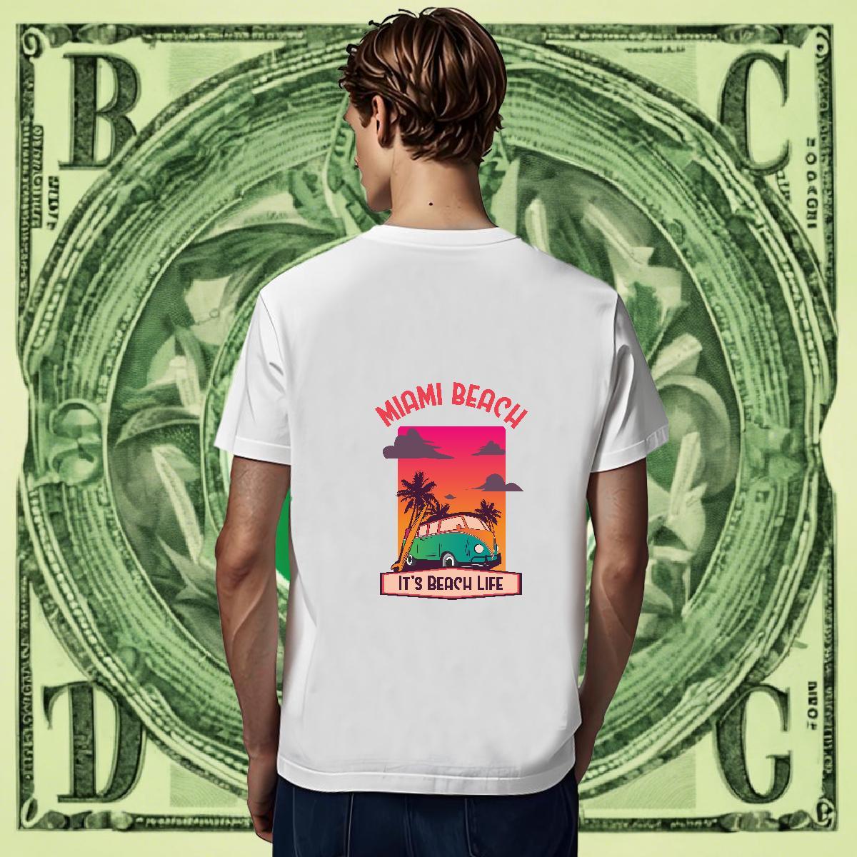 Wholesale Couples T Shirts Casual 230g 100% Cotton Custom Anime Breathable Short Sleeve sea T-Shirts for Men New Arrival Clothes